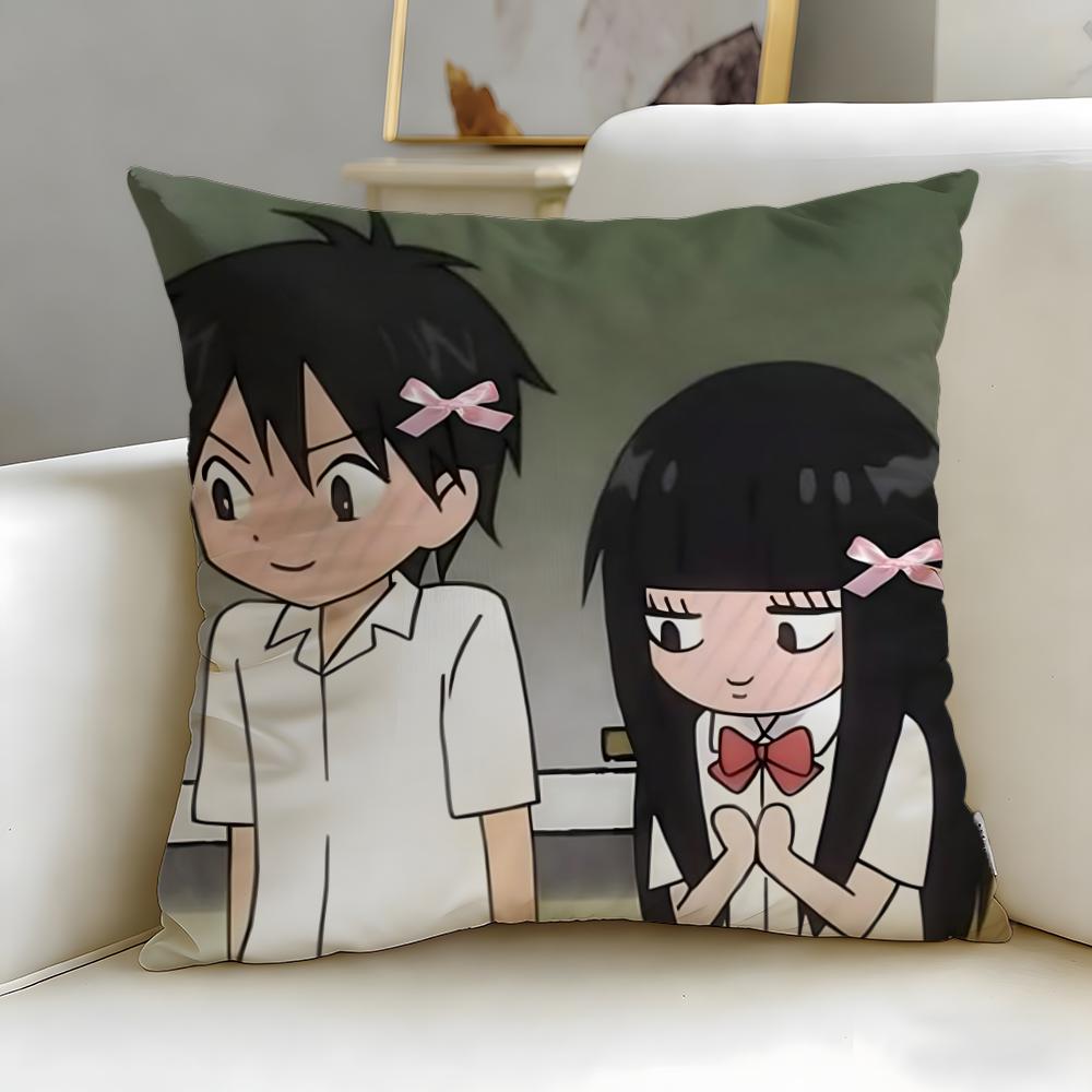 

classic anime Kimi Ni Todoke Cushion Cover Soft EasyWash Pillow Case Versatile for Couch Bed Travel and Office 30X30cm