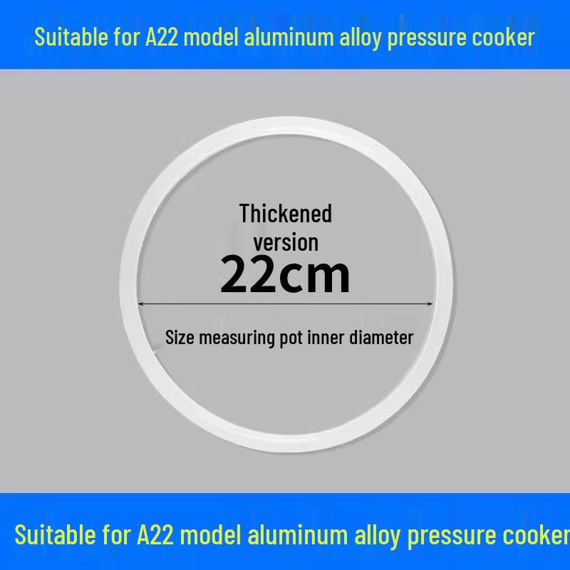 Universal Silicone Pressure Cooker Gasket, Old-fashioned Seal, 20/22/24/26cm Sizes.