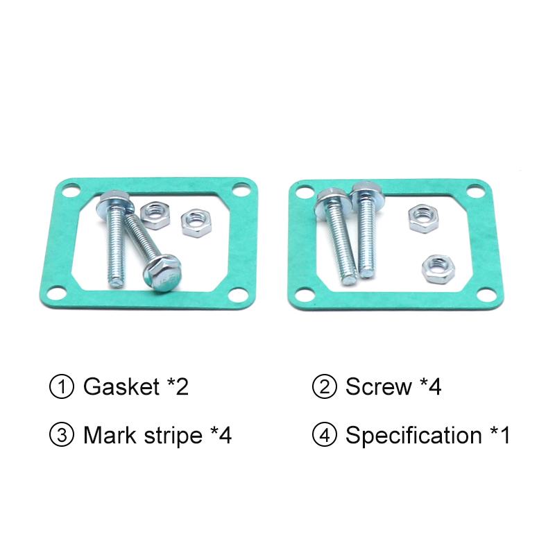 ZSDTRP YZ85 VF4 Reed Valve System Petals V4R82A-I With Intake Manifold For YAMAHA YZ80 YZ 85 80 1993-2020