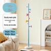 miflame Mushroom Floor Standing Coat Rack
