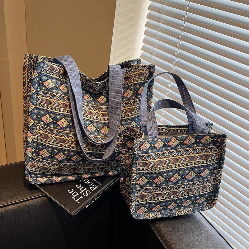 In Boho Capacitate Mare Trendy Personalitate Retro Pop Femei Umăr De Mână Femei Geantă Tote