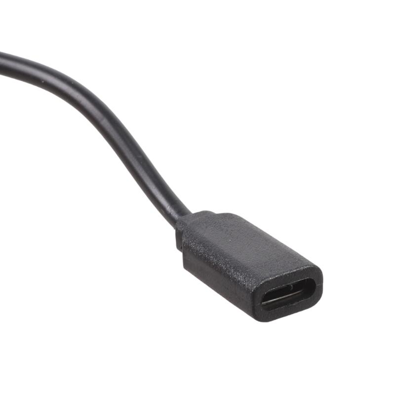USB C To 2Pin Bare Wire Power Cable with On Off Switching Connectors Easy Installation for Low Power Devices 5V2A Output