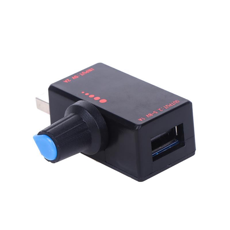 5W Dc5V2A Fan Induction Speed Controller With Switch Usb Protection Type-C Usb Laptop Cell Phone Cooling Fan Controller