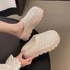 Dammode Tofflor Platåsula Gör En Läckande Ovandel Täcker Tån Damtofflor Andningsbara Klänning Koncisa Zapatillas De Mujer