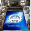 Swansea City FC Printed Crystal Velvet Rug Non‑Slip Crystal Velvet Carpet For Sofa Bedroom Indoor Home Decoration