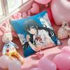 Y-Yukinoshita Y-Yukino Cushion Cover Pattern Printed Pillowcase for Living Room Sofa Cushion Cover & Bedroom Decor
