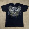 Hanes Mens Medium Stone Sour Audio Secrecy Graphic Band T Shirt Hare Rock Y2K