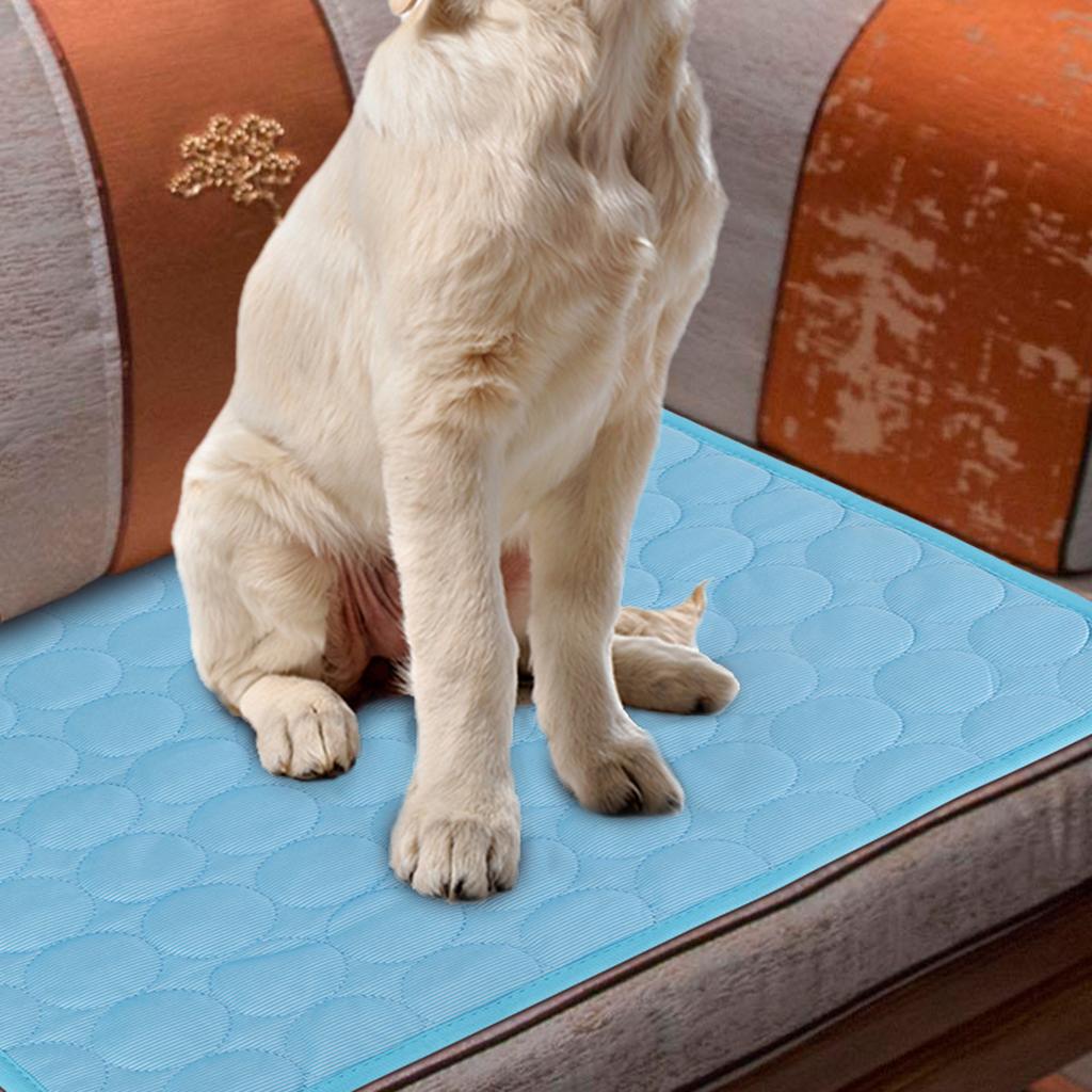 Cooling Mat for Dog Cat Pet Self Cooling Pillow Summer Hot Weather Bed