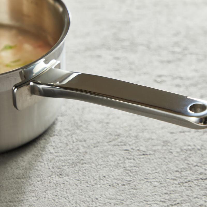 Zhi Shi 3-Layer Stainless Steel Milk Pot