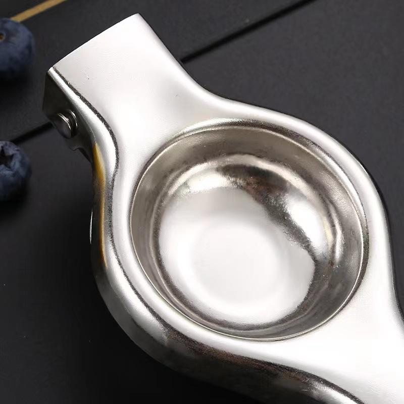 Stainless steel manual lemon clamp juicer squeeze lemon juice artifact home hand pressure mini small juicer