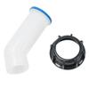 For IBC Bucket Adapter Water Tank Accessories Thread 120 Mm/4.72 Inches 2 Inches 2" Drain/bend Bucket Valve Fittings PE