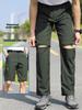 Herren Quick-Dry Stretch Outdoor Wanderhose - Atmungsaktiv, Leicht, Abnehmbar für Sommerabenteuer