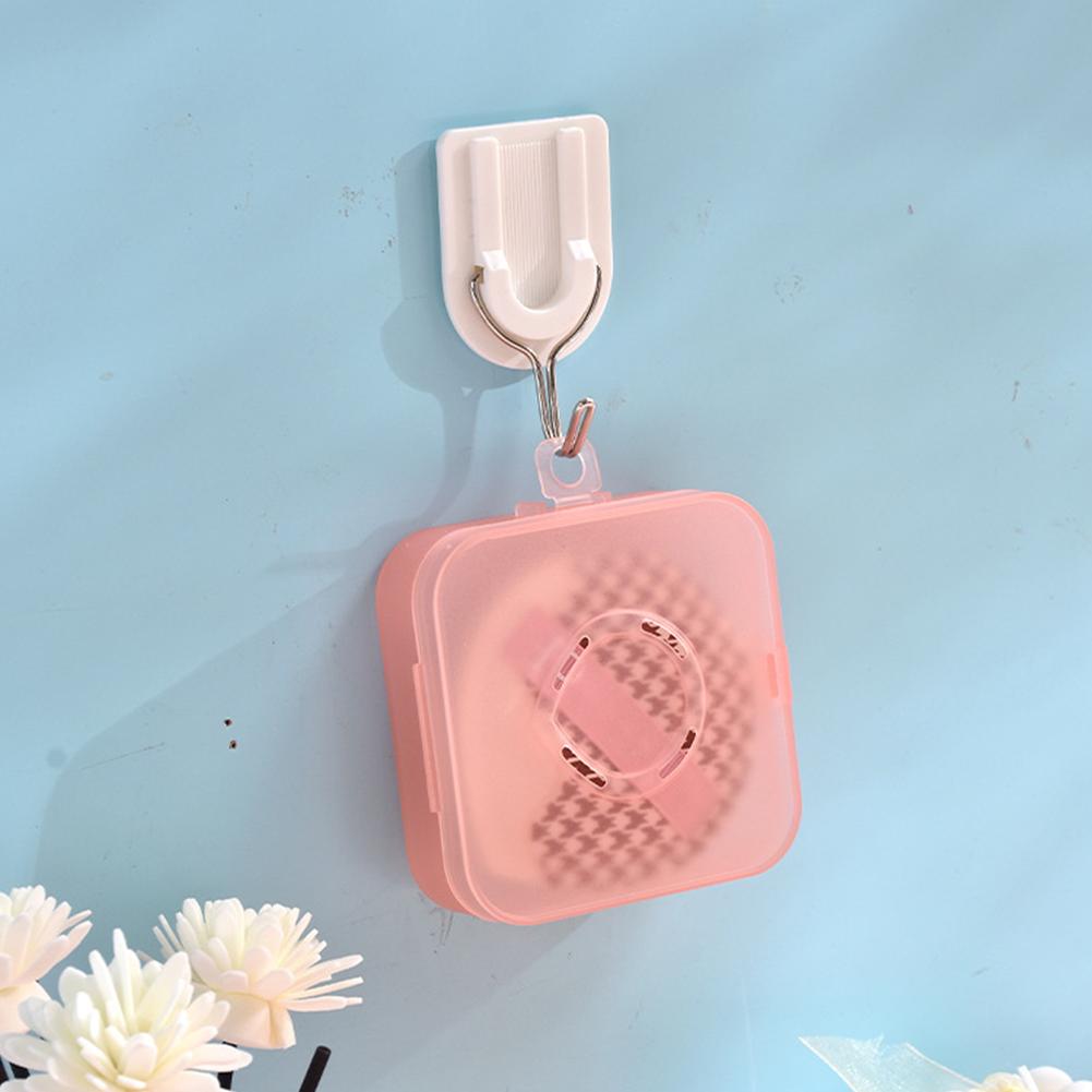 Přenosné úložné boxy na labutěnky Prodyšné pouzdro na make-up Velkoobchodní pouzdro Organizér Držák Puff Spong H6G0