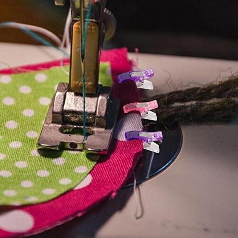 New 100/50/25pcs  Plastic Clip Patchwork Sewing Clip Quilter Holding Wonder Clips Clamps