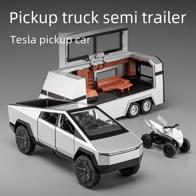 

1:32 Alloy Camper Trailer Model Toy - Desk Decoration & Children s Toy, Hot-Selling