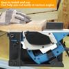 1Set Electric Flip Planer Stand Steel Planer Mount Bracket with 2 Adjustable Wrench 2 Fixing Screws Portable Sturdy Planer Stand
