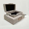 Simple Modern Leather Storage Box for Home, Hotel, Club Decoration, Jewelry & Cosmetics Organization