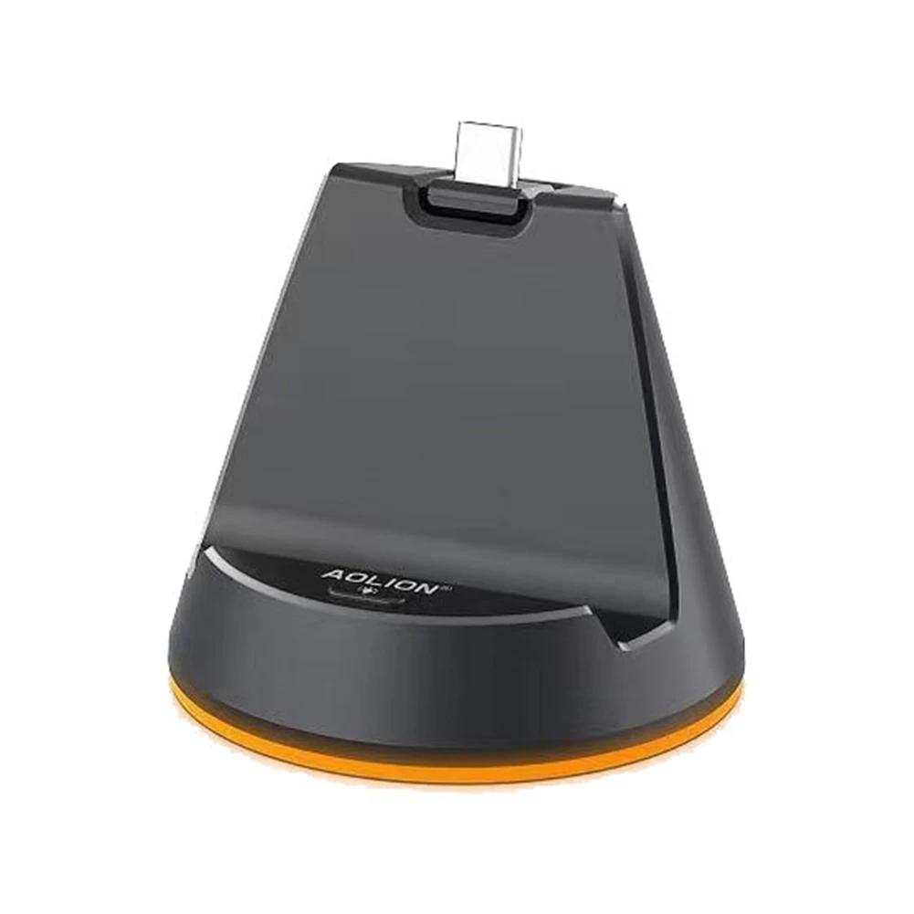 Charging Dock Station for Playstation Portal Remote Player Charger Stand for Ps Portal with RGB Light and USB C Charging Cable