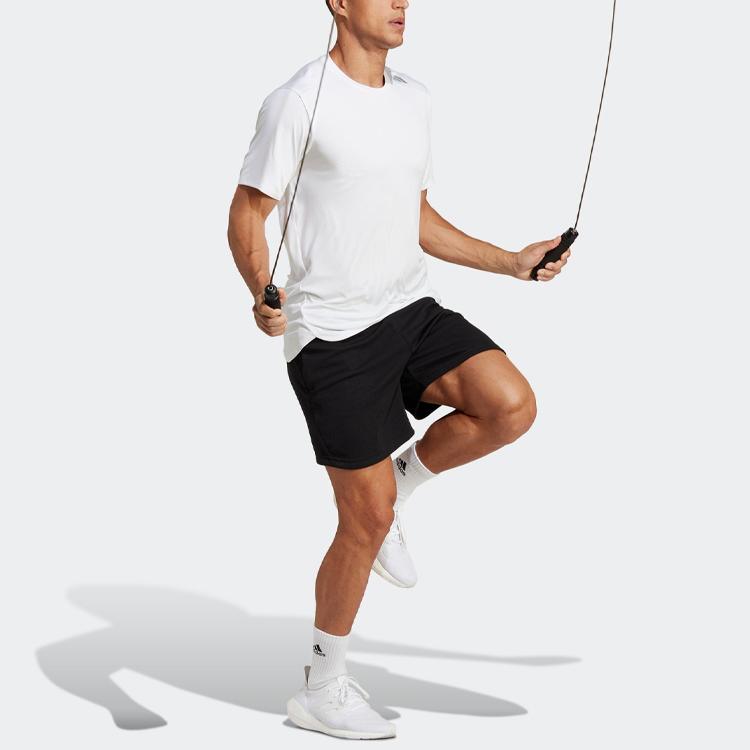 New Adidas Hiit T Shirts Men White IB9096