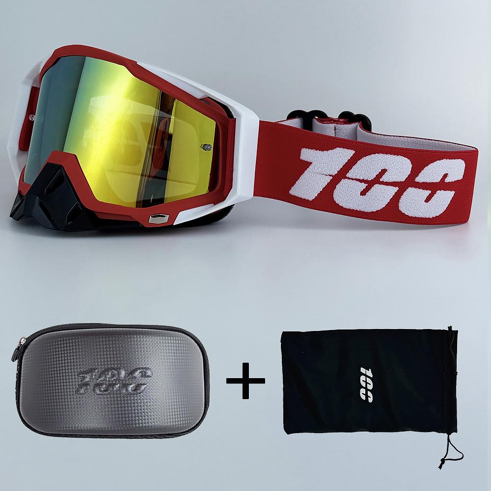 100 Motocross Goggles HD Lens Men Motorcycle Eyeglasses Riding Glasses Women Moto MX MTB Sunglasses Dirt Bike Accessories