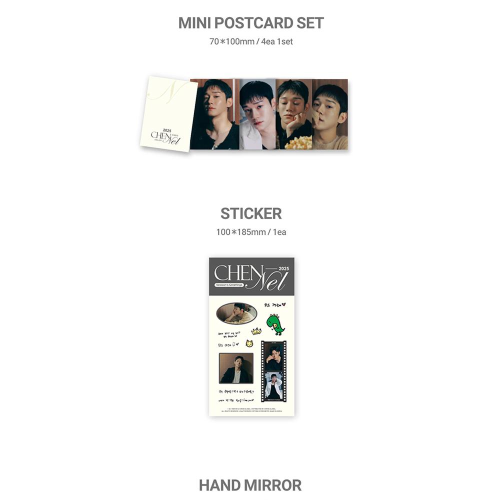 CHEN - 2025 SEASONS GREETINGS [Chens Chennel ON & OFF]