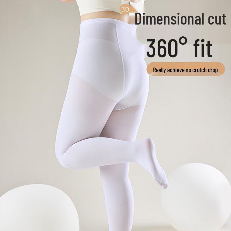 LANGSHA Velvet Plus Size Dance Pantyhose