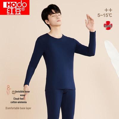 Hongdou Baumwoll-Spandex Thermounterwäsche-Set