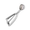 Stainless Steel Ice Cream Scoop Trigger Release Manual Digging Spoon Portion Scoop  For Home