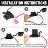 uxcell Car Fuse Holder DC 32V 16 Gauge Inline ATC Style Inline Fuse