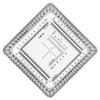 -Geographic Coordinate Ruler Accurate for PolttingUtm, Usng, MgrsCoordinates