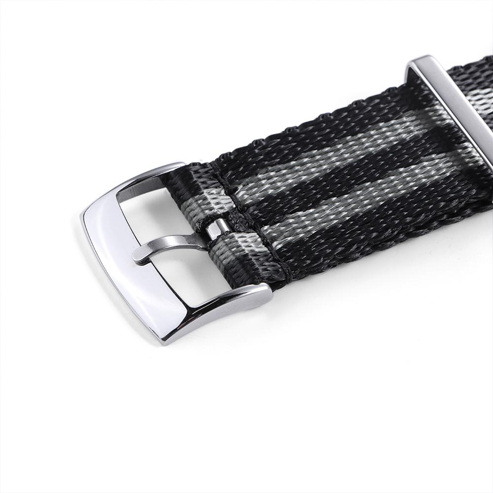 20mm Nylon Watch Band One Piece Comfortable Watch Straps Loop Military Washable Blet for Men Watchbands for Omega 007 for Rolex