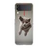 Cover per Telefono Per Samsung Galaxy Z Flip 7 6 5 4 Custodia Trasparente Per Samsung Z Flip 3 PC Rigido Pieghevole Gatto British Shorthair Carino