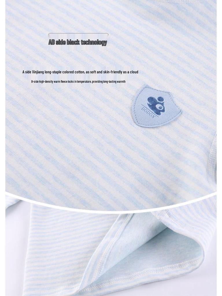 Children's Cotton Underwear Set: Boys' Autumn Clothes & Trousers, Girls' Pajamas, Baby Base Layer, Cotton Flannel Homewear