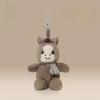 Forest Explore Small Plush Dog Charm With Short Pile Fiber For Birthday Gift