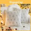 Decor Home Sofa Cushion Cover Embroidery Sequin Christmas Throw Cases Pillow