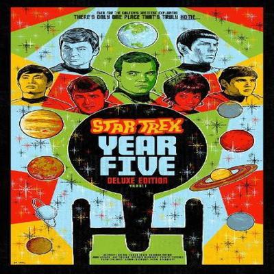 Star Trek Year Five Deluxe EditionBook One by Collin Kelly Hardback Book 9798887240183