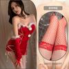 Sexy Lingerie Winter Red Uniform Christmas Bunny Suit Passion Festive Fun Lingerie Women