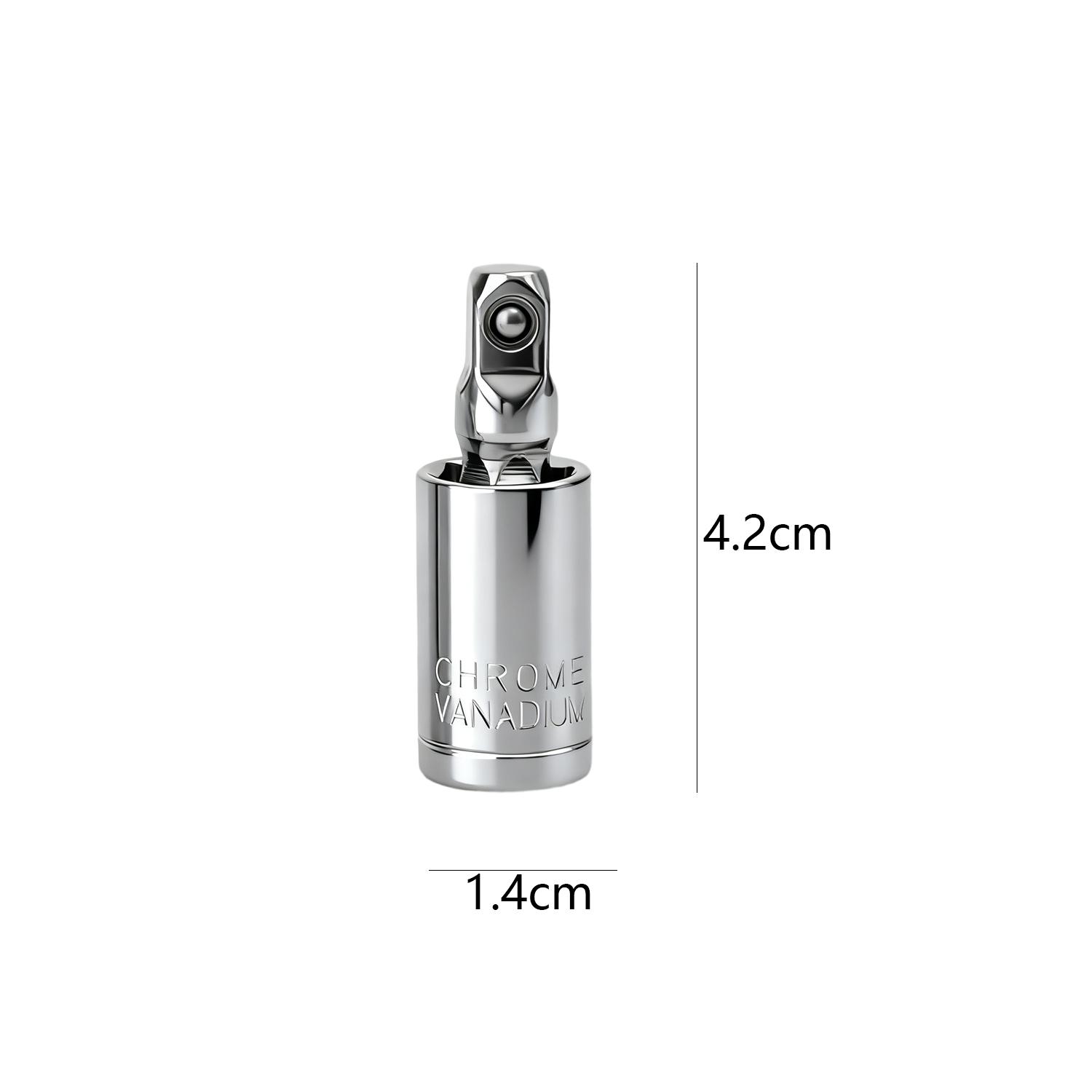 

Universal Socket Converter Chrome Vanadium Steel Ratchet Adapter Sleeve Drive Transform Joint Adapter 1/4 To 3/8 To 1/2 Kits