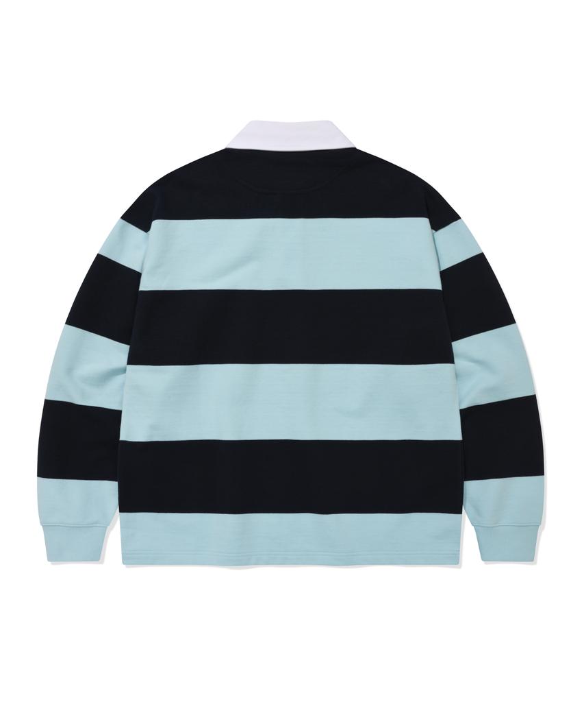 COVERNAT Authentic Rugby Sweatshirt Sky Blue
