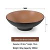 Large Frosted Melamine Ramen Bowl - Japanese-Style Restaurant Noodle Bowl for Mala Tang, Luosifen, Soup, and Rice Noodles