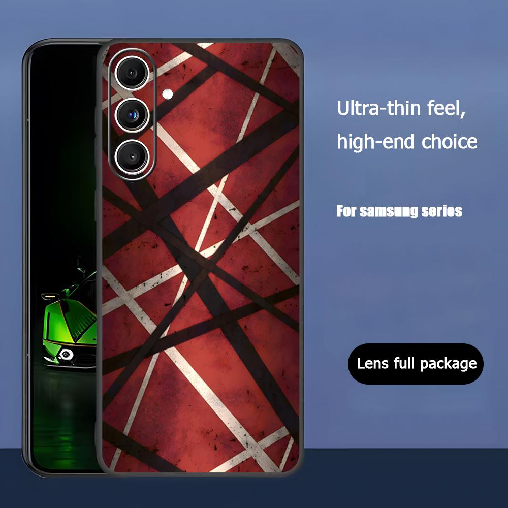 

Cool Van Halen Rock Guitarist Phone Case For Samsung Galaxy S26 S25 S24 S23 S22 S21 Plus Ultra Note20 Soft Black Galaxy S26 Plus