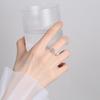 Niche Rhinestone Ring for Women – Personalized, Fashionable, Adjustable Open Design