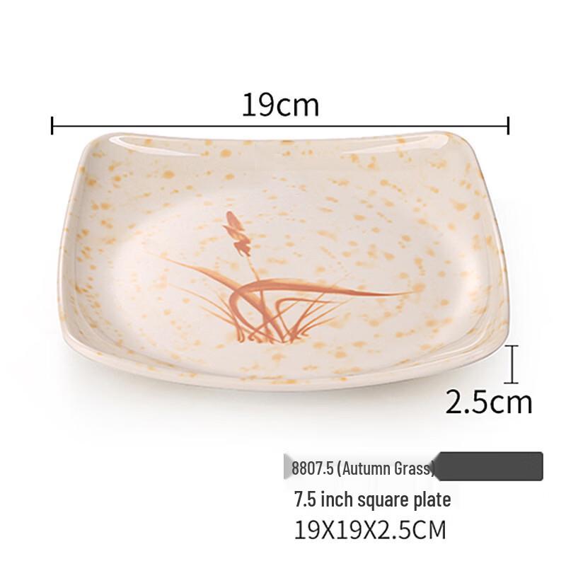 Ruhan Plastic Round Dinnerware Set