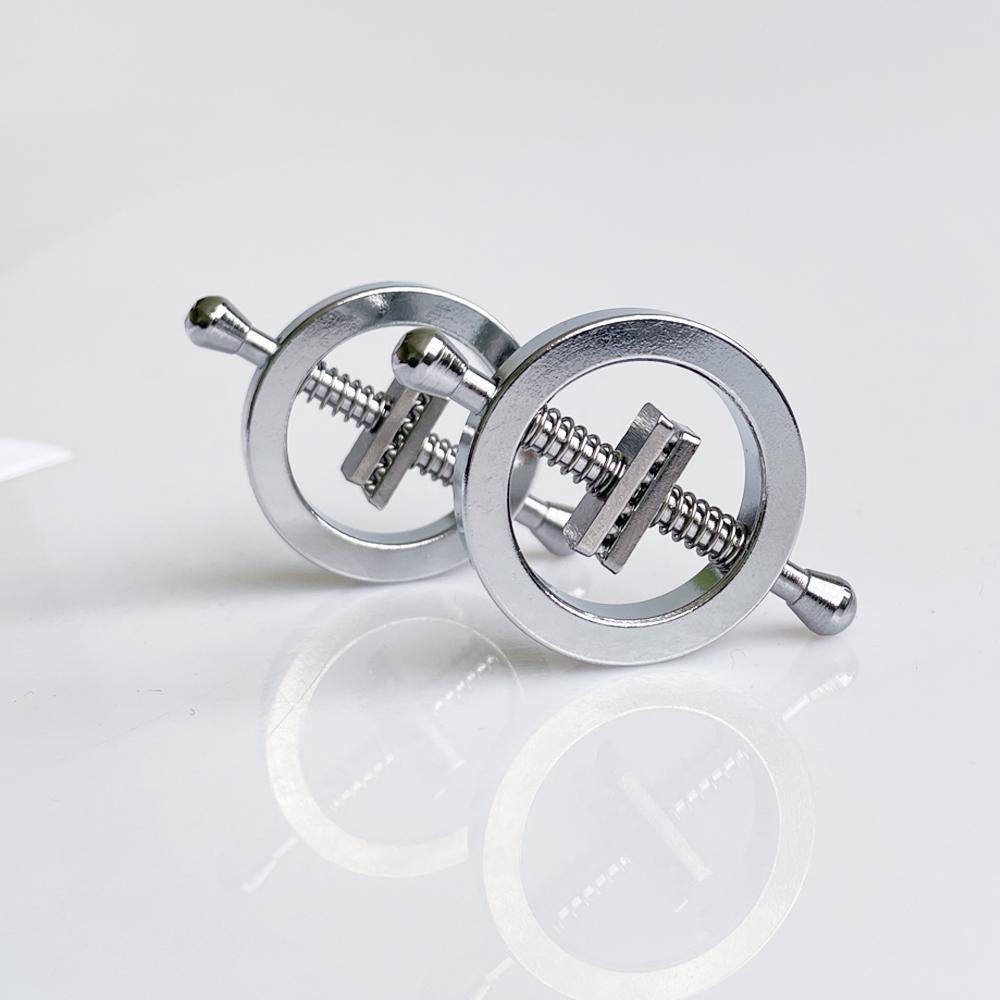 BDSM Metal Nail Nipple Clamps Nipple Correction Flirtatious Stimulation Adult Sex Toys