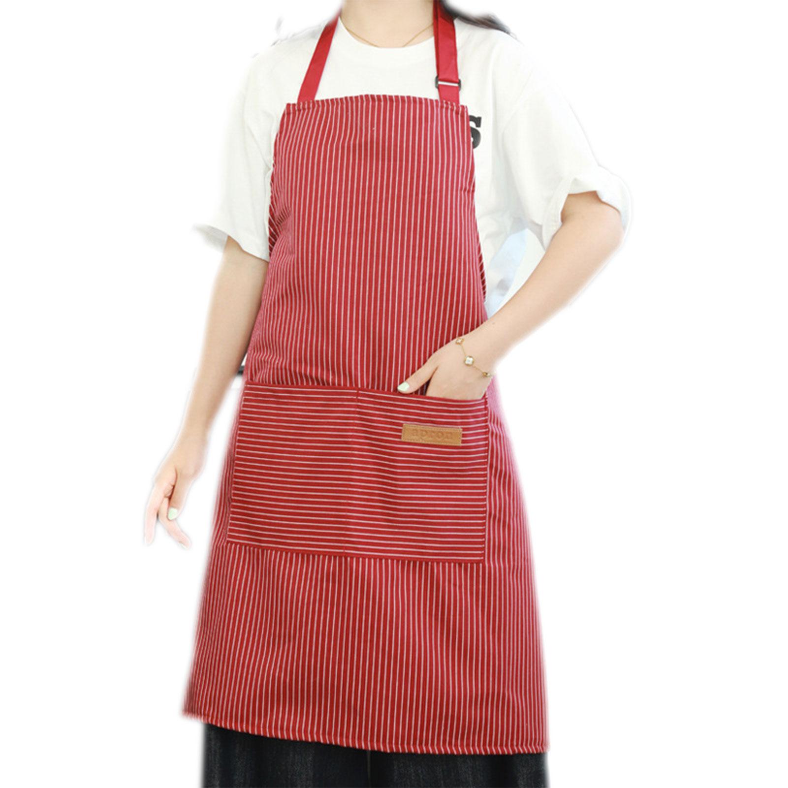 

Stylish Men Women Apron With Pocket Oil-Proof Anti-Foulings Reusable Washable Apron For Home Kitchen Restaurant Bbq Baking