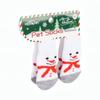 Weihnachts Hundesocken Anti-Rutsch Haustier Pfoten Socken Santa Rentier Schneeflocke Muster Anti-Verlust Warme Weiche Socken für Kleine Mittlere Hunde