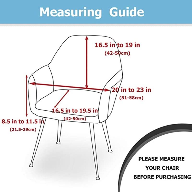 1 /6pc Polar Fleece High Arm Chair Cover High Sloping Dining Chair Covers House De Chaise Washable Seat Covers Hotel Home Banquet