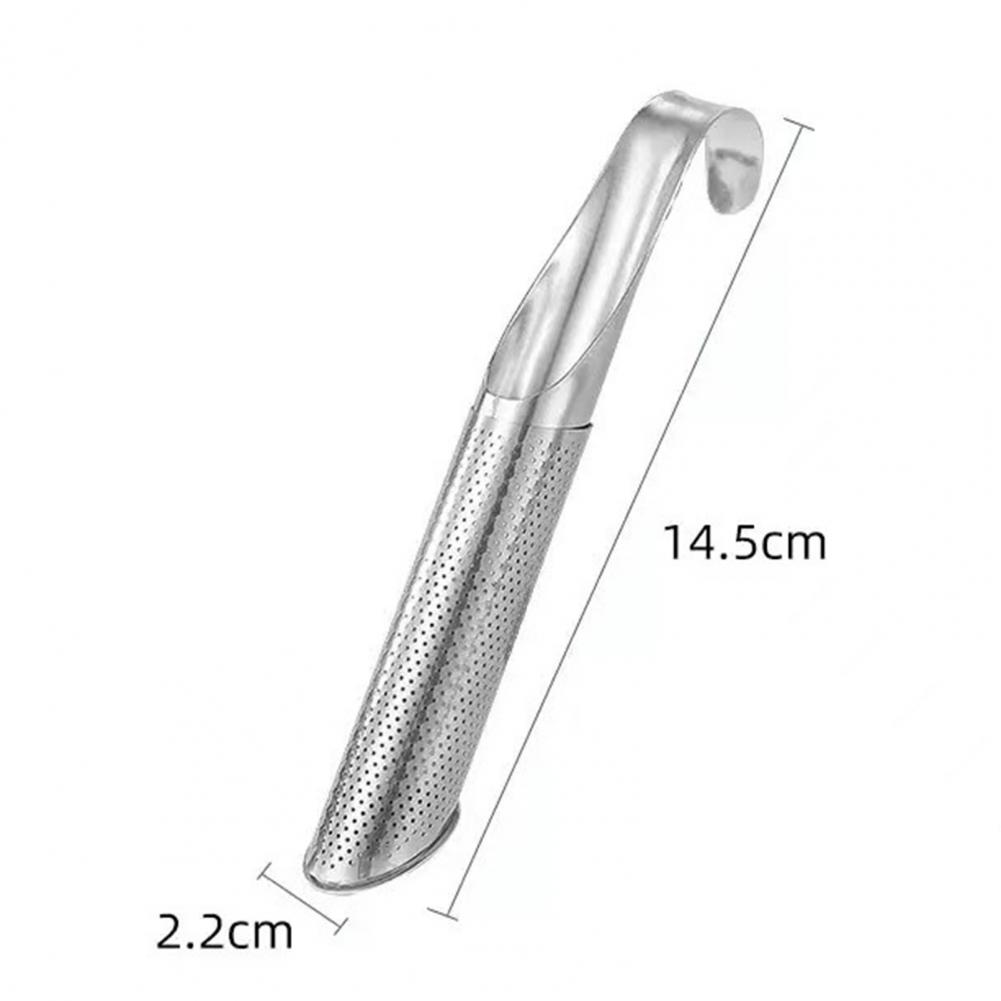 Tea Infuser Strainer Stainless Steel Bags Loose Leaf Filter with Hanging Hook Handle Multifunctional Tea Steeper for Tea Spices