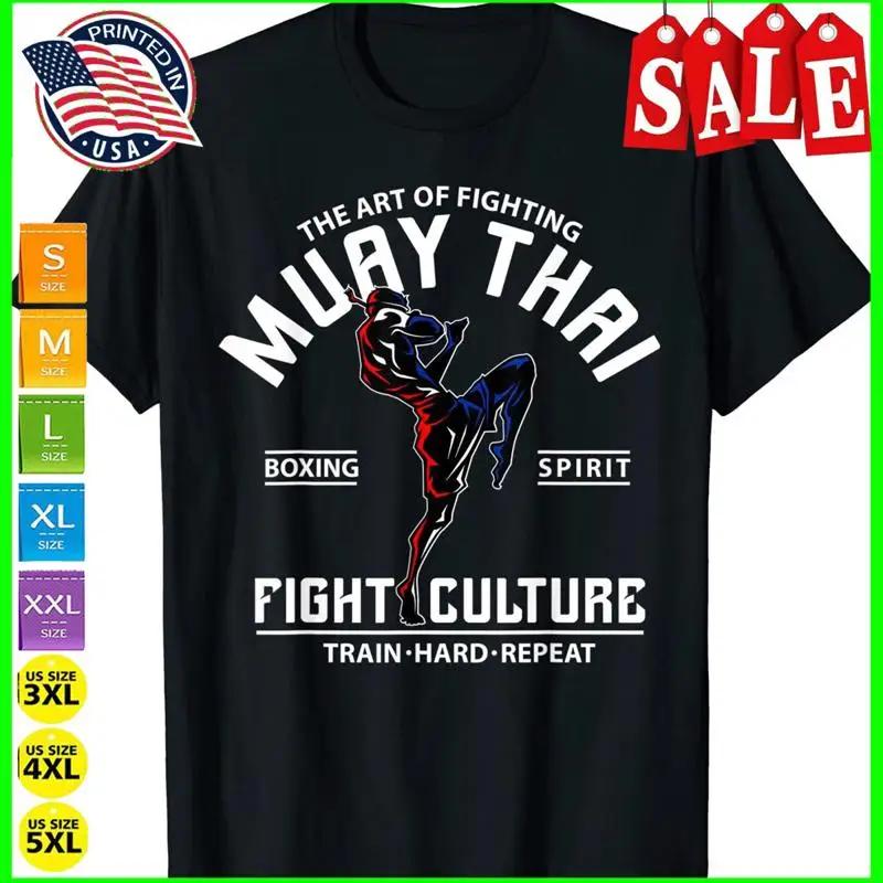 New Limited The Art Of Fighting Muay Thai Gift Tee TShirt S3xl