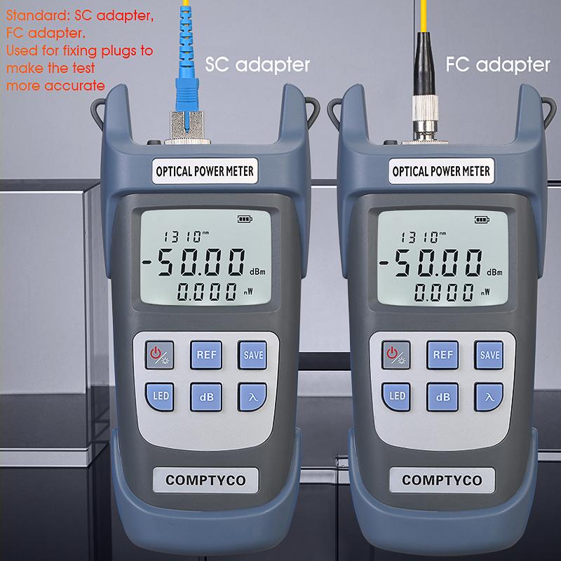 AUA-G710A/G510A FTTH Fiber Optical Power Meter Fiber Optical Cable Tester -70~+10dBm/-50~+26dBm SC/FC Connector
